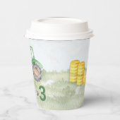 Personalisierte Party-Cups des Themenschwerpunkts  Pappbecher (Links)