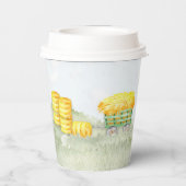 Personalisierte Party-Cups des Themenschwerpunkts  Pappbecher (Rückseite)