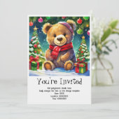 Personalisierte Party Einladung (Stehend Vorderseite)