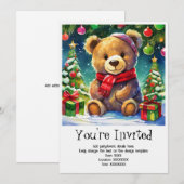 Personalisierte Party Einladung (Vorne/Hinten)