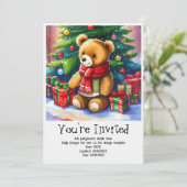 Personalisierte Party Einladung (Stehend Vorderseite)