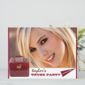 personalisierte Party Einladung (Stehend Vorderseite)