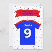 personalisierte Party Einladung 9. (Vorderseite)