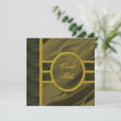 Personalisierte Party Einladung des neuen Jahres (Stehend Vorderseite)