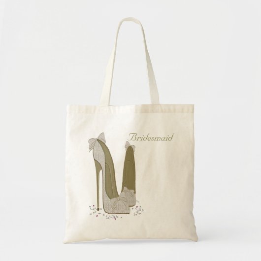 Personalisierte Party-Stilett-Schuh-Kunst Tragetasche (Vorne)