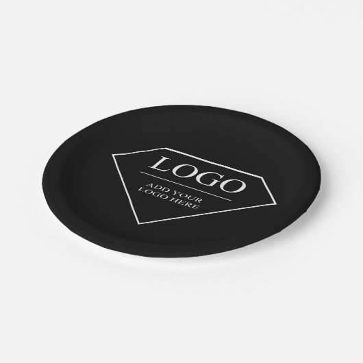 Personalisierte Party-Teller kreieren Ihre eigene  Pappteller (Schrägansicht)