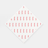 Personalisierte Partyservietten mit individuellem Serviette (Ecke)