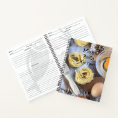Personalisierte Pasta Rezept Notizblock (Innenseite)