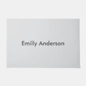 Personalisierte Pastel Door Mat | Benutzerdefinier Fußmatte (Vorderseite)