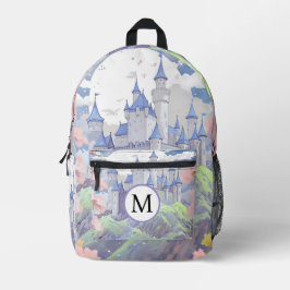 Personalisierte Pastel Fairytale Parco Civico-Cian Bedruckter Rucksack