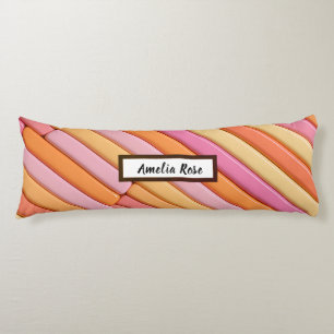 Personalisierte Pastel Geometrie Abstrakte Kissen