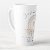 Personalisierte Pastel Rainbow | Erster Muttertag Milchtasse (Linke Ecke)