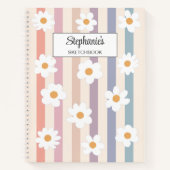 Personalisierte Pastel Sketch Notizblock (Vorderseite)
