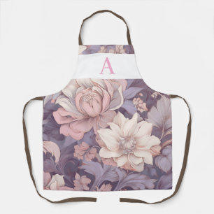 Personalisierte Pastell-Floral-Ausführung mit Mono Schürze