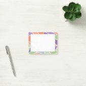Personalisierte Pastell-Geometrie-Mosaik Post-it Klebezettel (Büro)