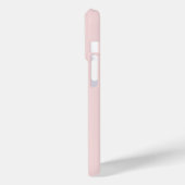 Personalisierte Pastell Rosa Telefonzelle mit Hund Case-Mate iPhone Hülle (Rückseite / Links)