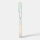 Personalisierte Pastellfarben Ästhetische Blätter Case-Mate iPhone Hülle (Rückseite / Links)