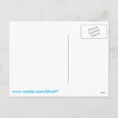 Personalisierte Pastellfarbene Ostereier Postkarte (Rückseite)