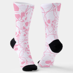 Personalisierte Pastellfarbenmusterung Socken
