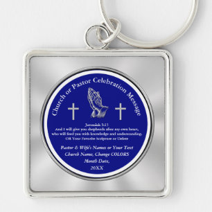 Personalisierte Pastor-Anerkennungs-Geschenk-Ideen Schlüsselanhänger
