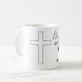 Personalisierte Patin-Tasse Kaffeetasse (Vorderseite Links)