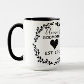 Personalisierte Patin-Tasse Tasse (Links)