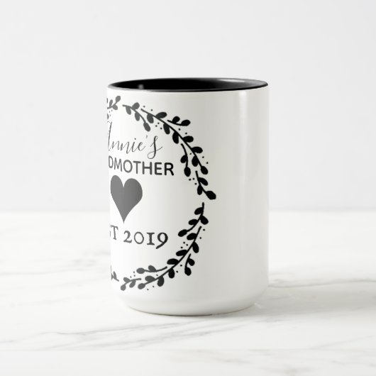Personalisierte Patin-Tasse Tasse (Zentrum)