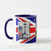 Personalisierte Patriot UK Flag Foto Tasse (Links)