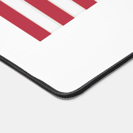 Personalisierte Patriotic USA AMERICAN Flag Schreibtischunterlage (Ecke)