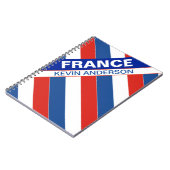 Personalisierte Patriotische Flagge Notizblock (Linke Seite)