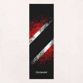 Personalisierte Patternflagge "Trinidad und Tobago Yogamatte (Vorderseite)