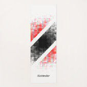 Personalisierte Patternflagge "Trinidad und Tobago Yogamatte (Vorderseite)