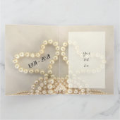 Personalisierte Pearl 30. Wedding Anniversary Card Karte (Innenseite)