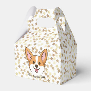 Personalisierte Pembroke Welsh Corgi Welpen Hundes Geschenkschachtel