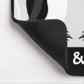 Personalisierte Penguin-Liebe Mousepad (Ecke)