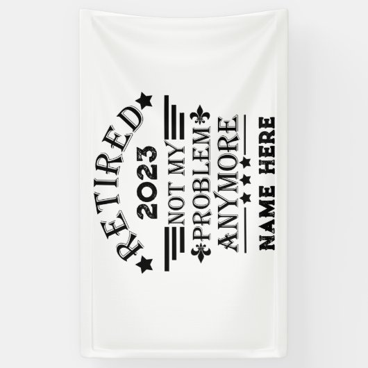 Personalisierte Pensionierung nicht mehr mein Prob Banner (Vertikal)