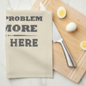 Personalisierte Pensionierung nicht mehr mein Prob Geschirrtuch (Viertel Falte)