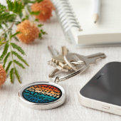 Personalisierte Pensionierung offiziell Vintag Schlüsselanhänger (Seite)