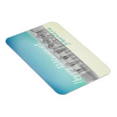 Personalisierte Pensionshütte Magnet (Rechte Seite)