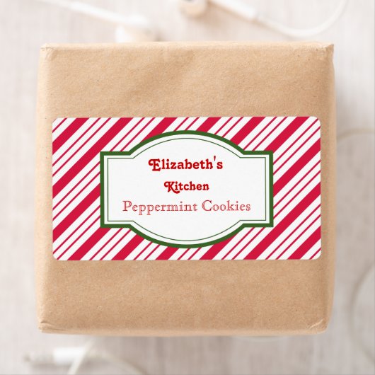 Personalisierte Peppermint-Labels (Insitu)
