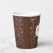 personalisierte, perfekte Kaffeebohnen vermischen  Pappbecher (Rechts)