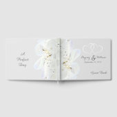 Personalisierte Perlen und Hochzeiten Gästebuch (Voll)