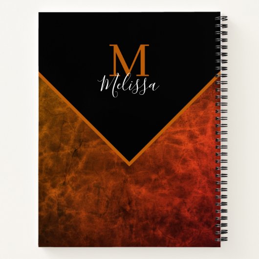 Personalisierte personalisierte notizblock (Rückseite)