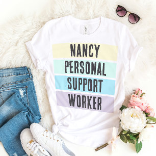 PERSONALISIERTE PERSÖNLICHE UNTERSTÜTZUNGSARBEITNE T-Shirt
