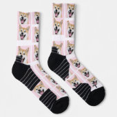 Personalisierte Pet-Foto-Socken Socken (Rechts)