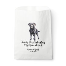 Personalisierte Pet-Hochzeit im Black Lab