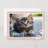 Personalisierte Pet-Postkarte mit benutzerdefinier Postkarte (Vorne/Hinten)