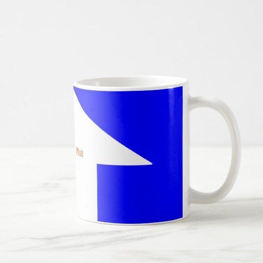 Personalisierte Pfeil-Kaffee-Tasse Kaffeetasse (Rechts)