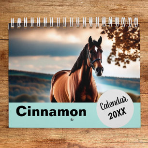 Personalisierte Pferdefotos Jahr Erstellen Sie Ihr Kalender