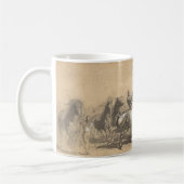 Personalisierte Pferdemesse – Rosa Bonheur Kaffeetasse (Links)